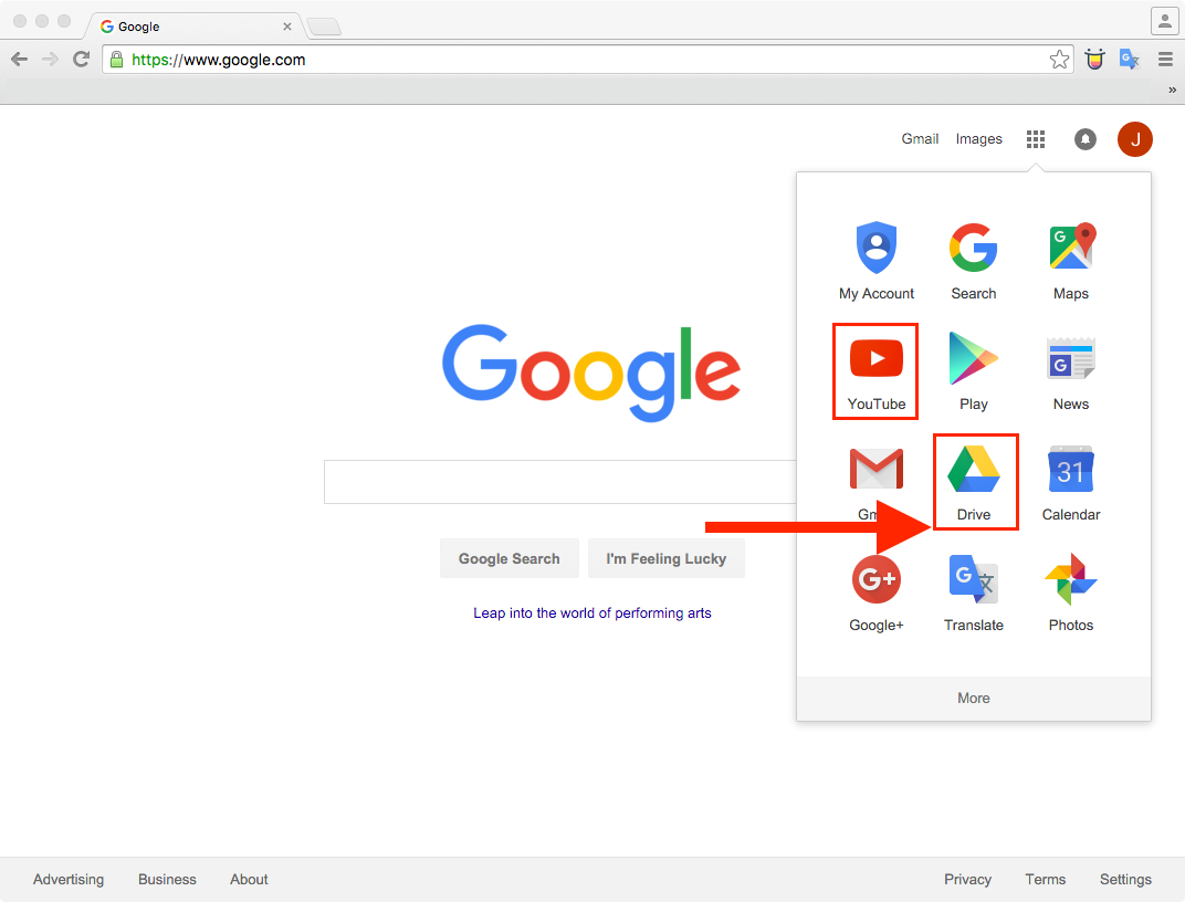 How to Log in to google drive 