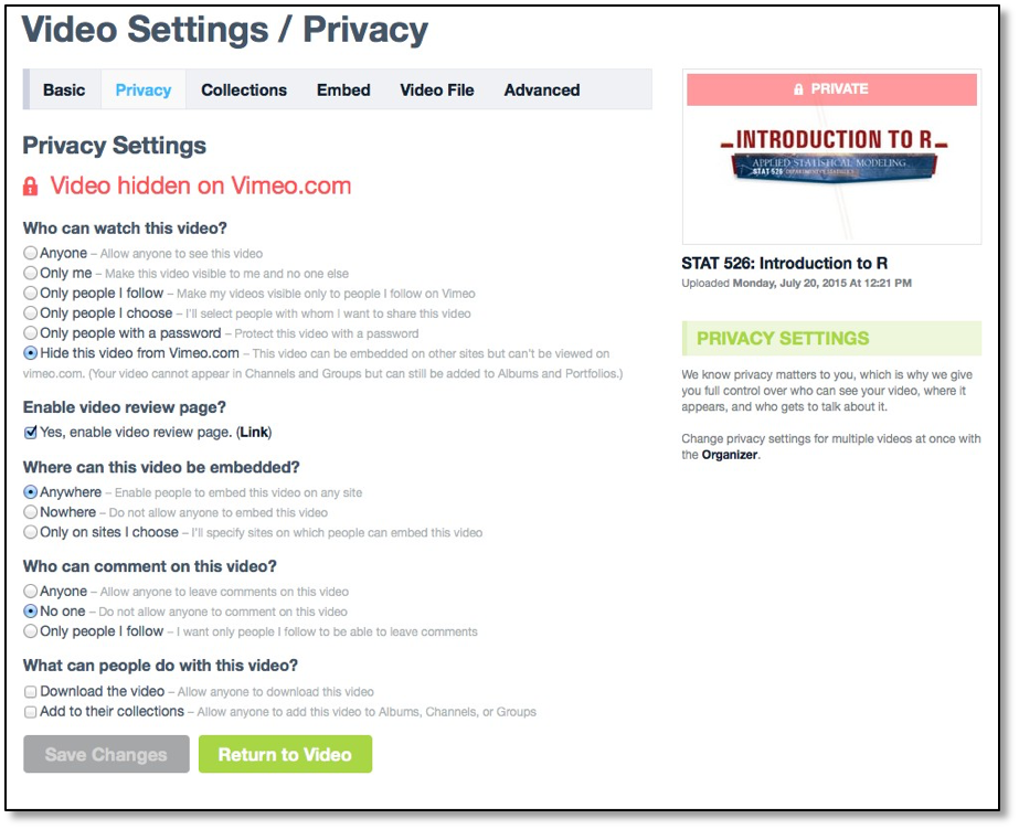 how to upload vimeo7
