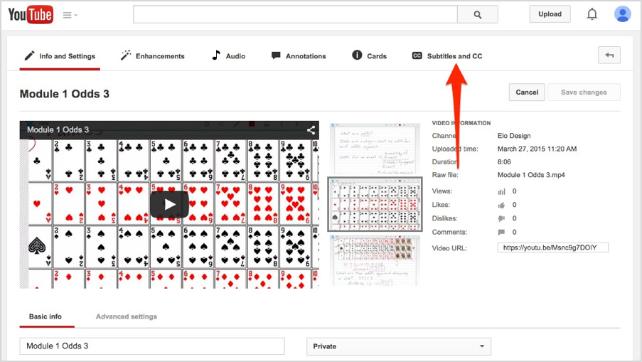 adding cc youtube3